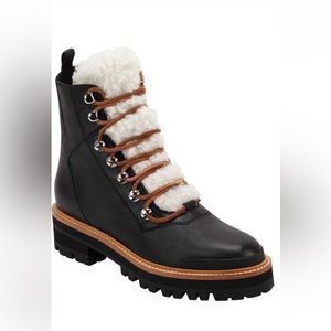 Marc Fisher Izzie Shearling Boot | Size 9